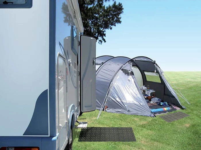 PROSPERPLAST VEJOS KORIO PLOKŠTĖ EASY SQUARE – JUODA 9 vnt. 1,5m2
