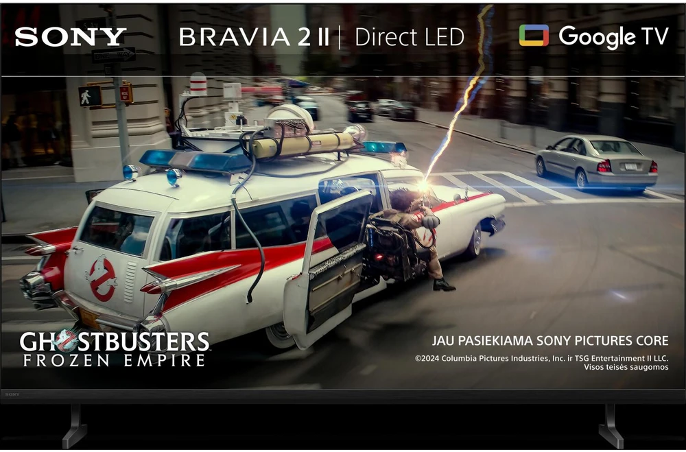 Televizorius Sony TV | K65S25M2 Bravia 2 | 65 | Smart TV | Google TV | 4K UHD | Juodas