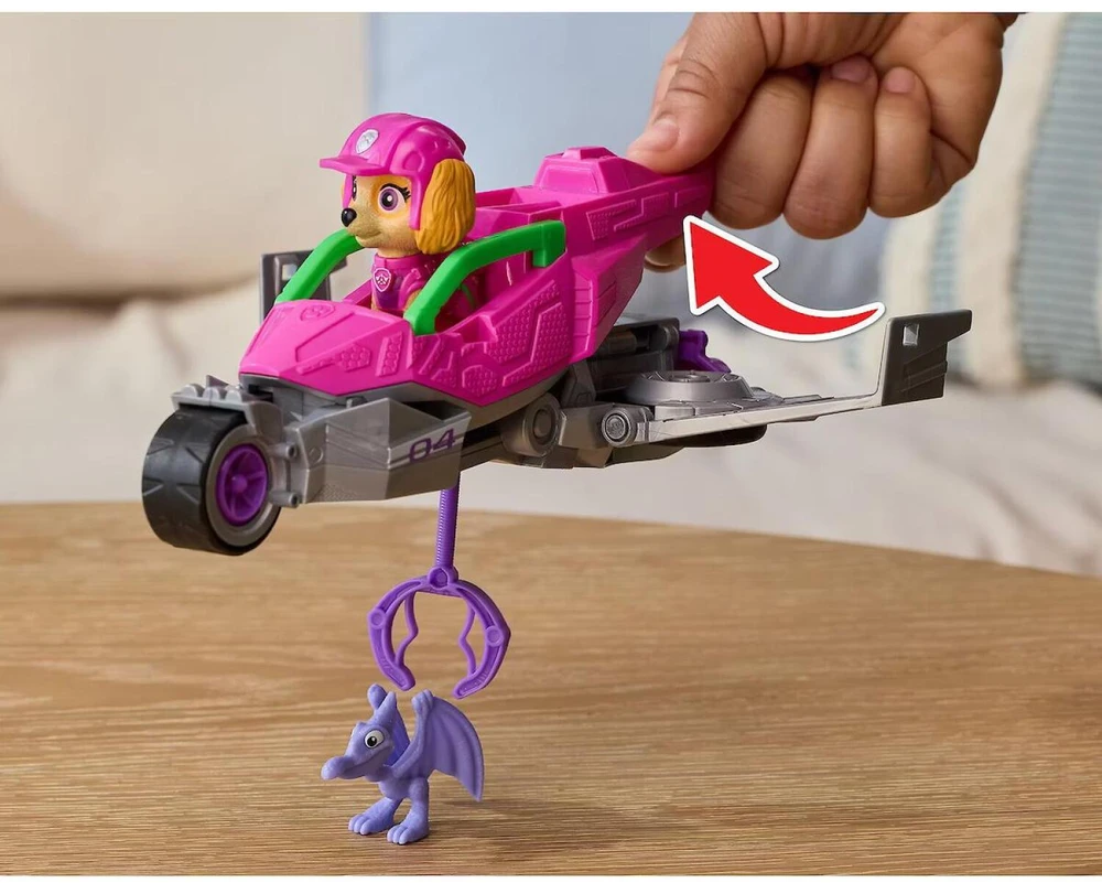 Spin Master PAW PATROL transporto priemonė Dino Theme Skye, 6075758
