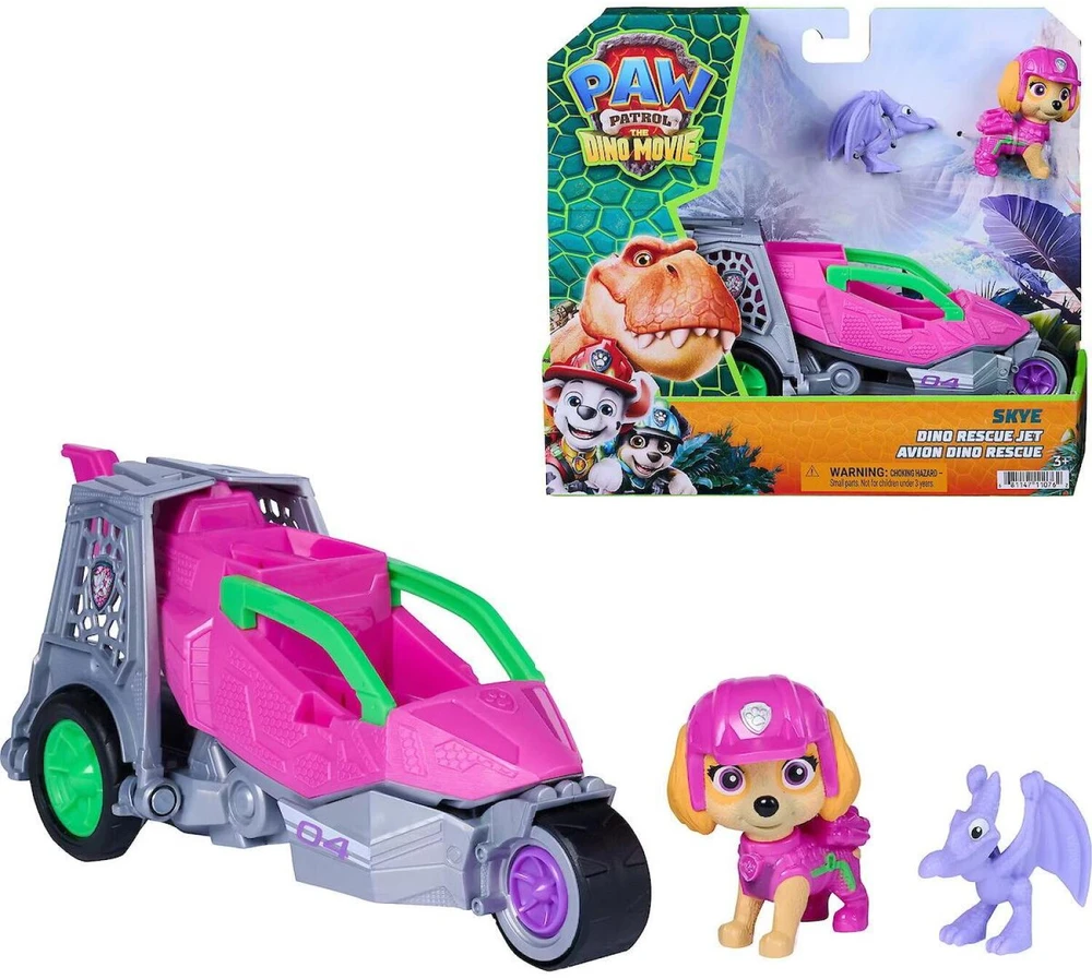 Spin Master PAW PATROL transporto priemonė Dino Theme Skye, 6075758