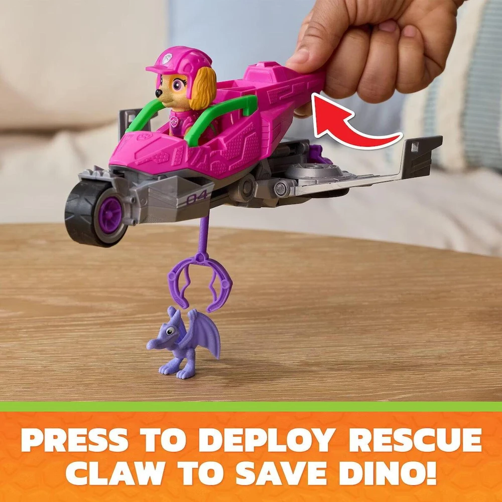 Spin Master PAW PATROL transporto priemonė Dino Theme Skye, 6075758
