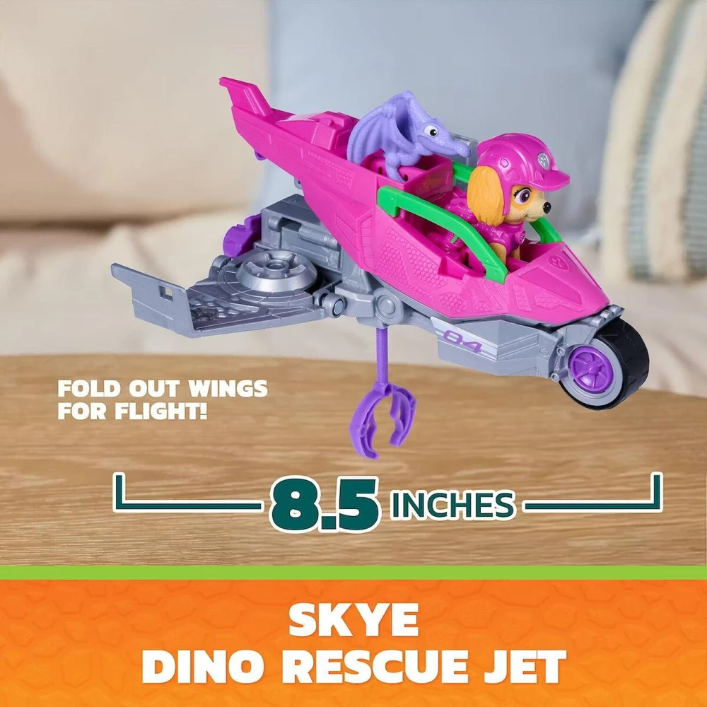 Spin Master PAW PATROL transporto priemonė Dino Theme Skye, 6075758