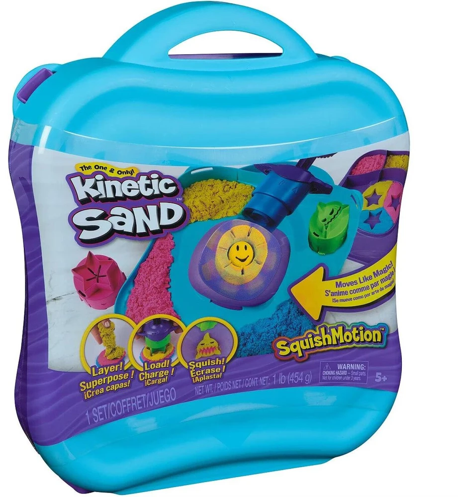 Spin Master KINETINIS SMĖLIS Rinkinys „SquishMotion“