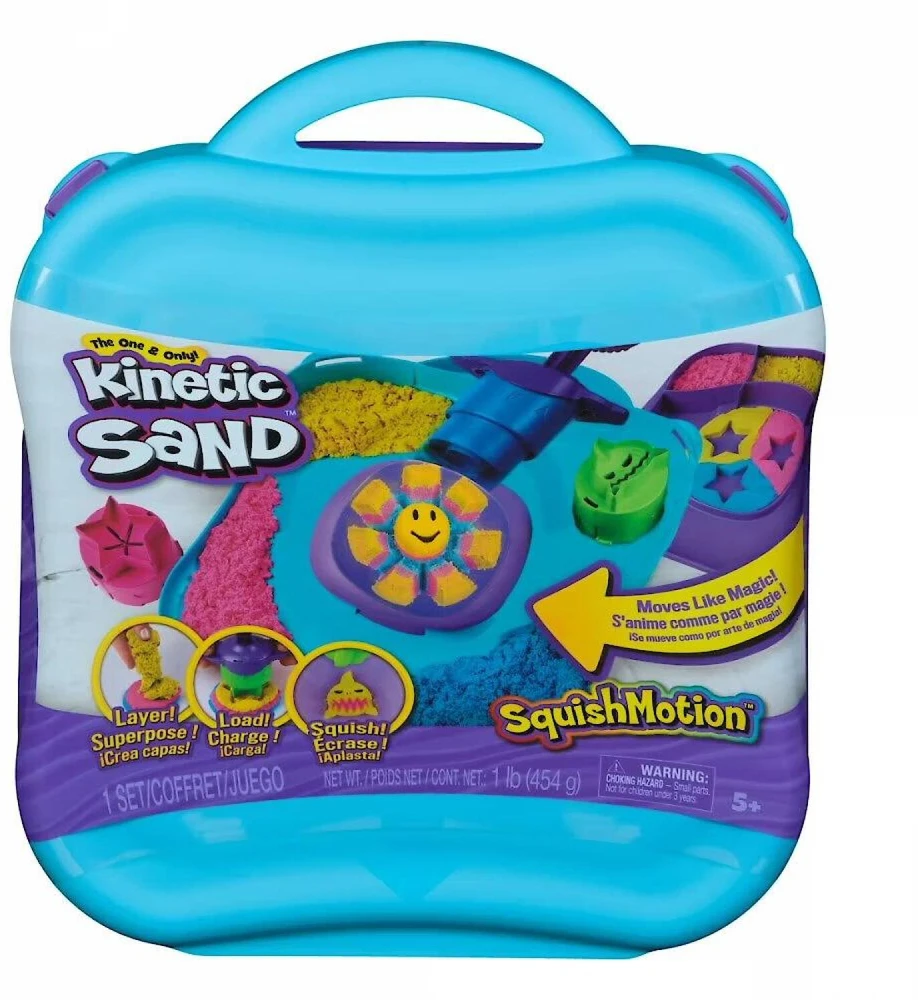 Spin Master KINETINIS SMĖLIS Rinkinys „SquishMotion“