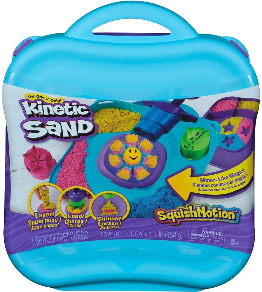 Spin Master KINETINIS SMĖLIS Rinkinys „SquishMotion“