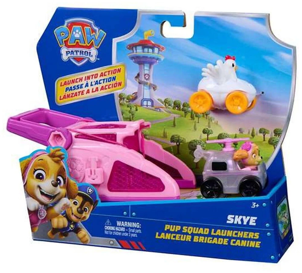 Spin Master Spinmaster Paw Patrol transporto priemonė su figūrėle 6074765, 2 vnt., 3 m., plastikas, judančios dalys, Paw Patrol kolekcija