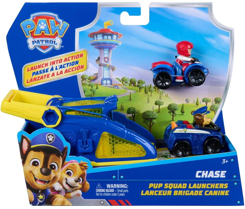 Spin Master Spinmaster Paw Patrol transporto priemonė su figūrėle 6074765, 2 vnt., 3 m., plastikas, judančios dalys, Paw Patrol kolekcija