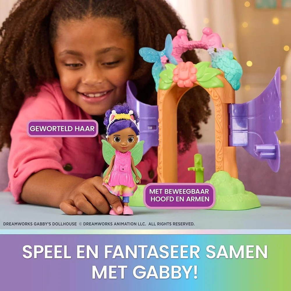Spin Master GABBY´S DOLLHOUSE Rinkinys „Drabužių vakarėlis“