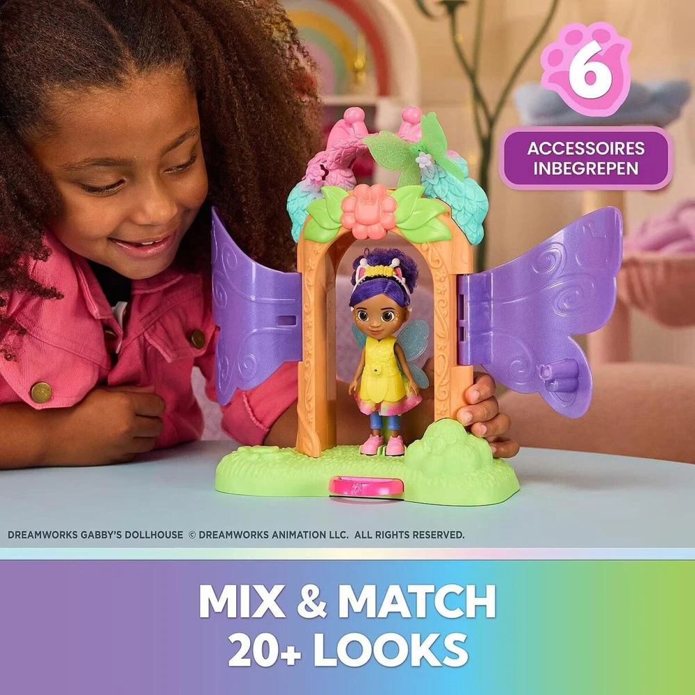 Spin Master GABBY´S DOLLHOUSE Rinkinys „Drabužių vakarėlis“
