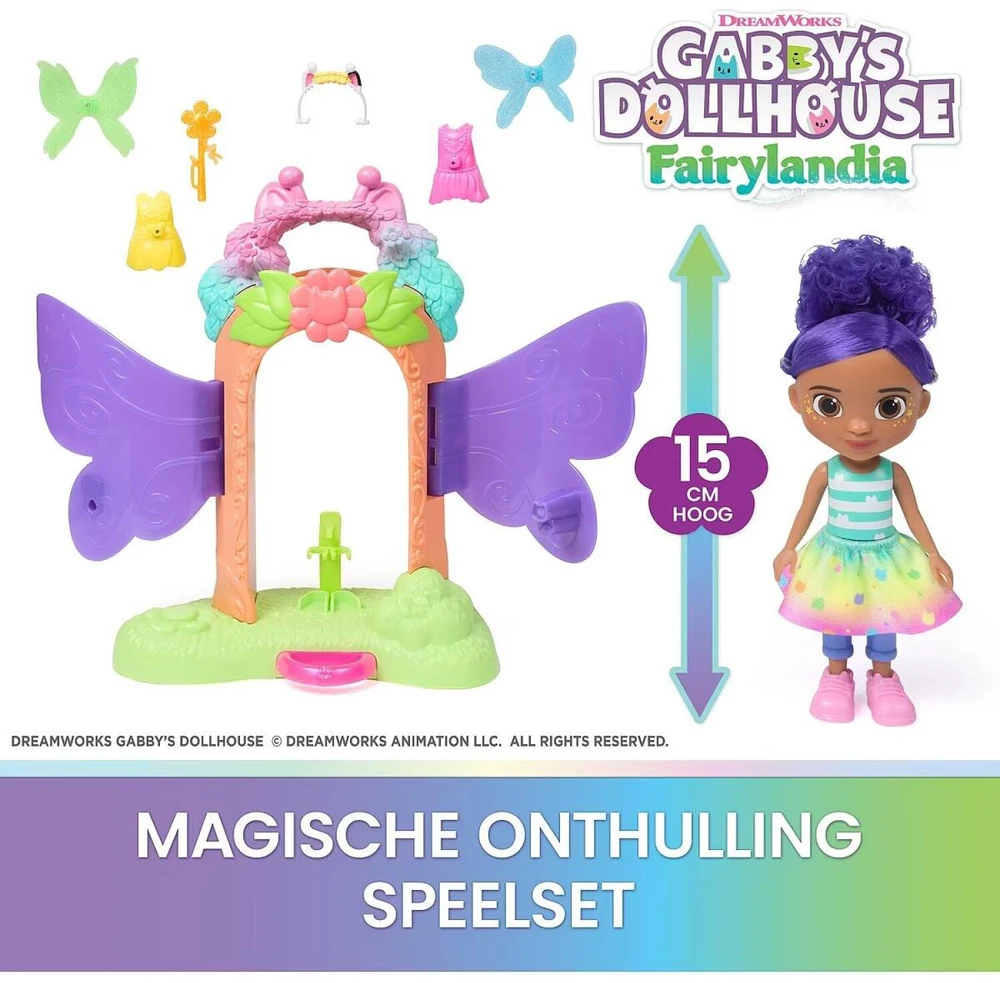 Spin Master GABBY´S DOLLHOUSE Rinkinys „Drabužių vakarėlis“