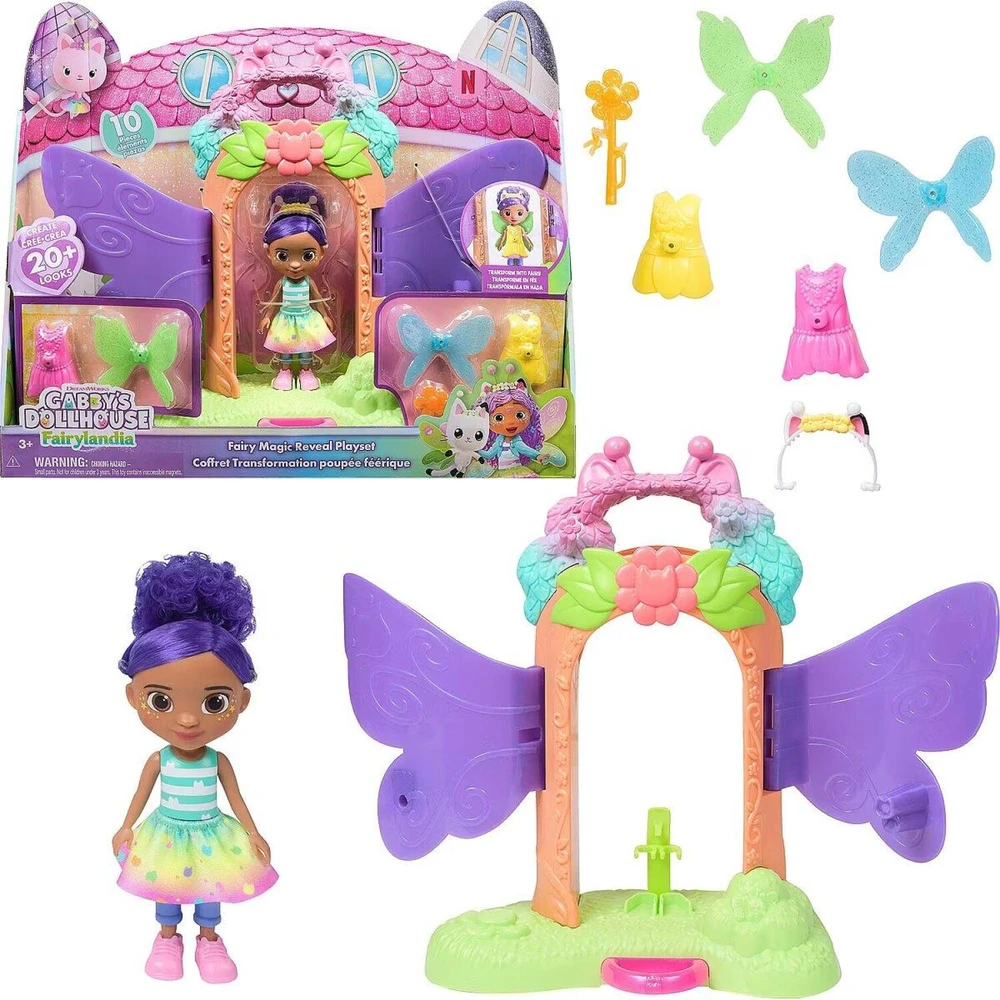 Spin Master GABBY´S DOLLHOUSE Rinkinys „Drabužių vakarėlis“