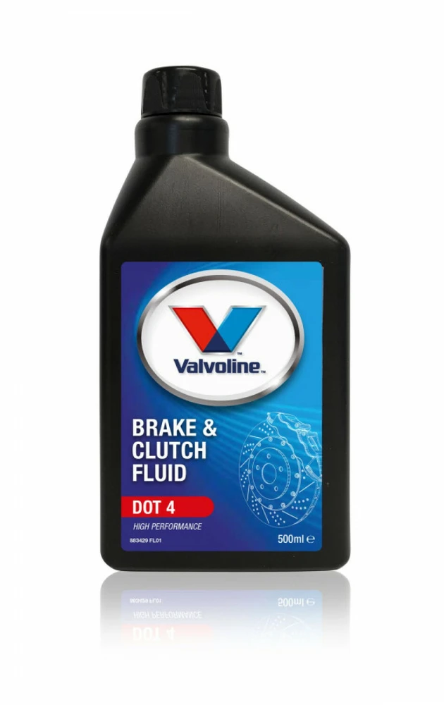 Skystis stabdžiams Brake & Clutch Fluid DOT 4 500 ml, Valvoline
