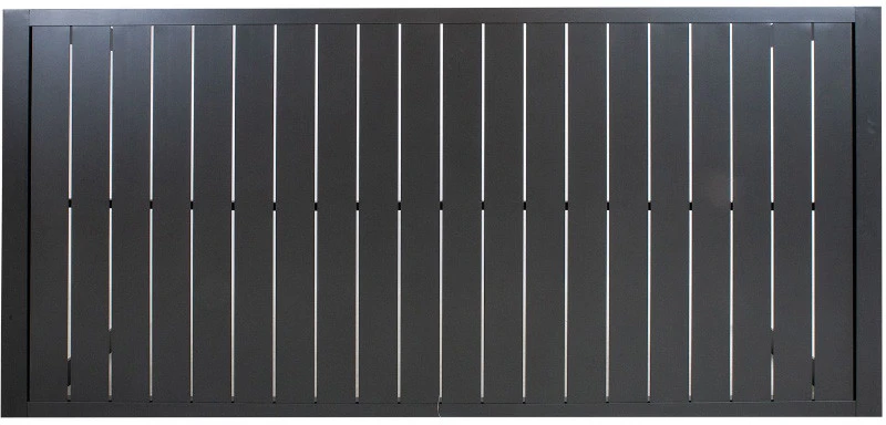 Allit Stalas TOMSON 216x100xH73cm, tamsiai pilkas