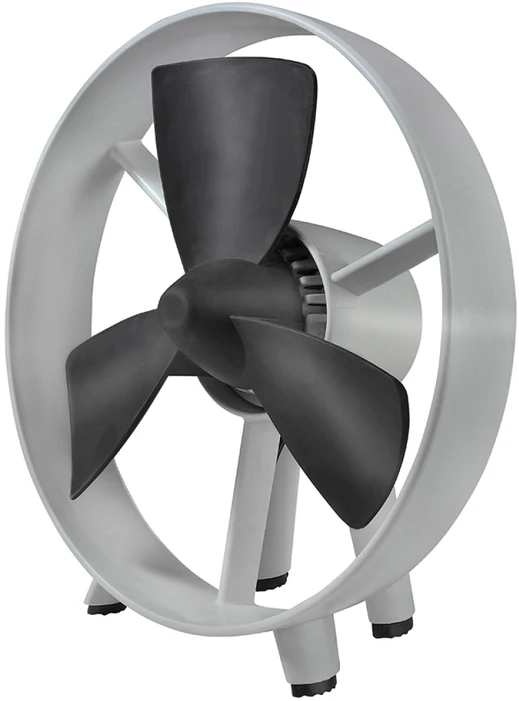 Stalinis ventiliatorius namams biurui ir stovyklavimui 18W Ø20cm 8coliai guminės mentės kompaktiškas Safe Blade 8 385052 Eurom