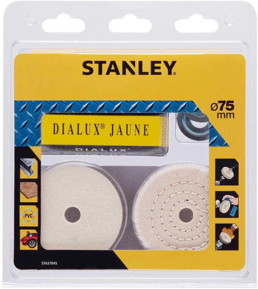 Poliravimo diskų rinkinys Stanley STA37045-XJ