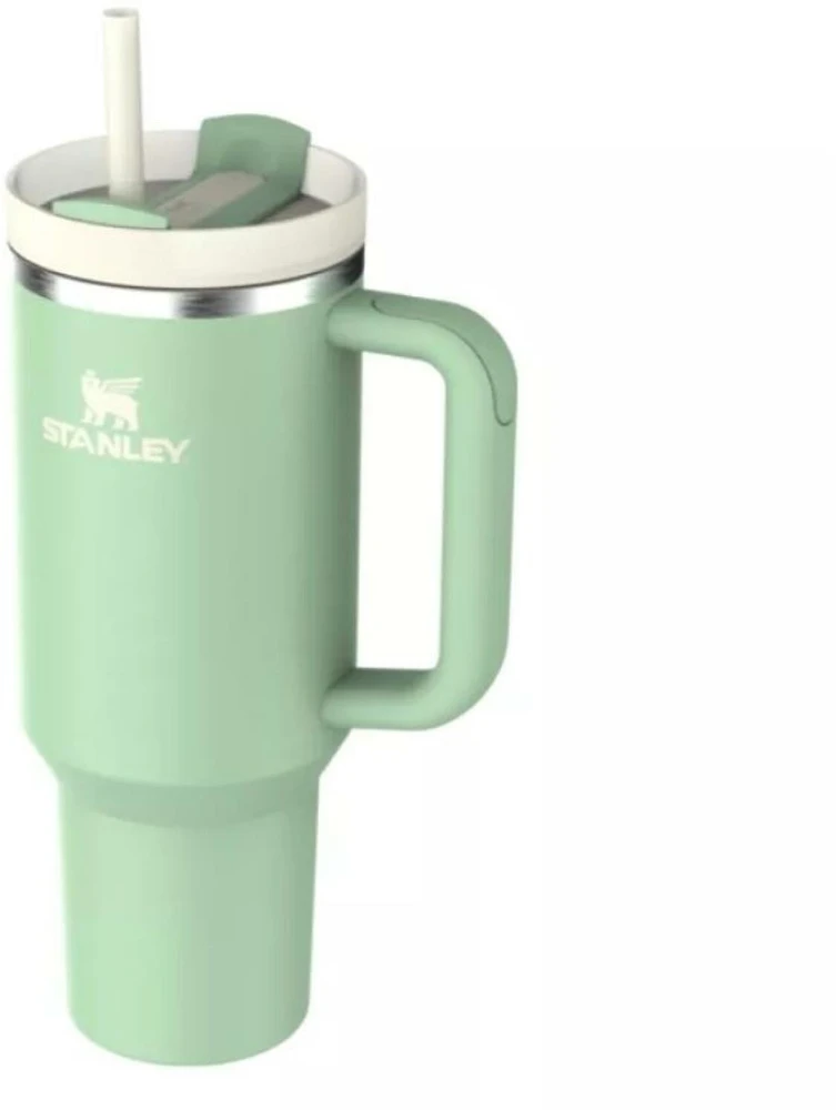 STANLEY termo puodelis Quencher H2.O FlowState 1,18 l pistacijų spalvos