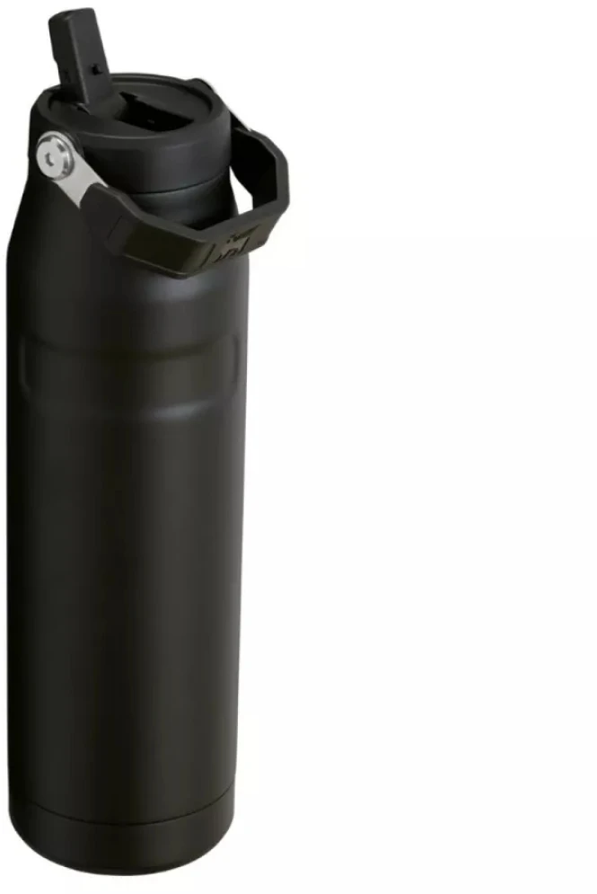 Termopuodelis su šaudeliu The IceFlow Stanley 1.06L juodas