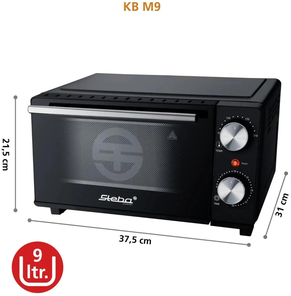 Elektrinė krosnelė Steba KB M9 mini orkaitė