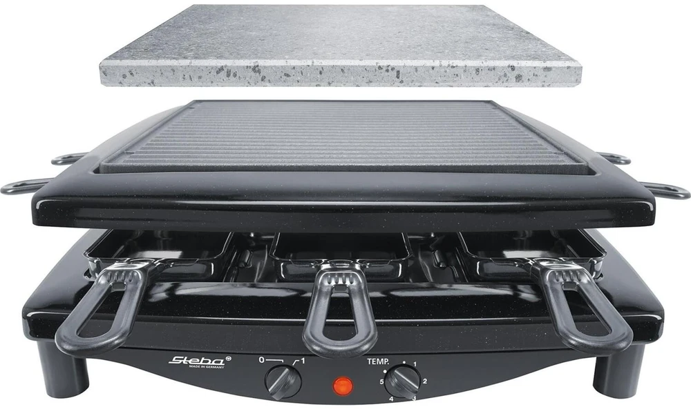 Elektrinis grilis Steba RC 3 Plus Juodas