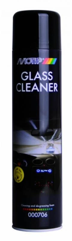Stiklų valiklis GLASS CLEANER (putos) 600ml, Motip
