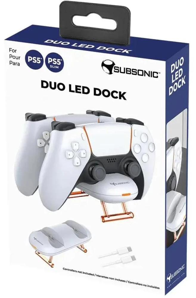„Subsonic Duo“ LED dokas – PS5/PS5 Slim