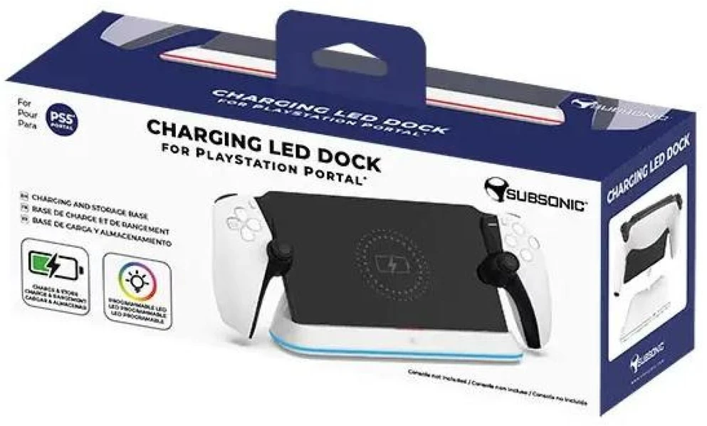 Subsonic Ikigarsinis įkrovimas + atmintis + LED PS PORTAL