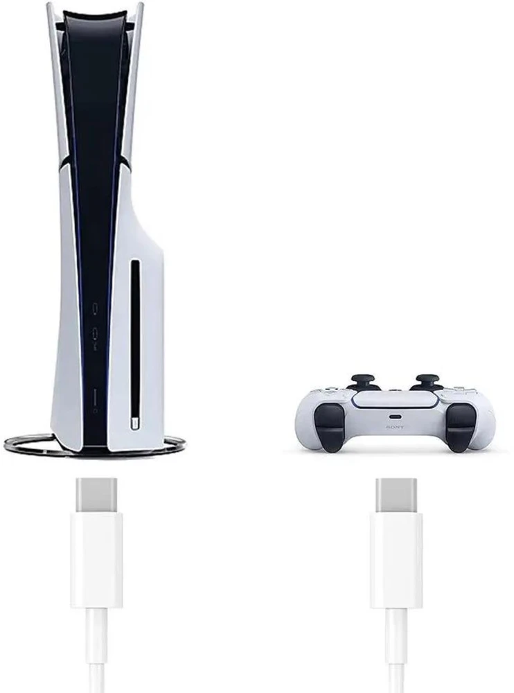 Subsonic Ikigarsinis Usb-C / Usb-C įkrovimo ir paleidimo laidas – PS5 / PS5 plonas 3 m