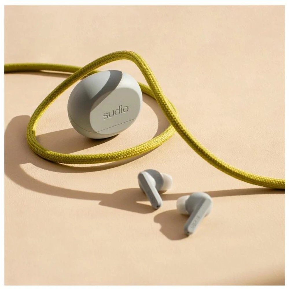 Ausinės Sudio Earbuds | A3 Pro | Bluetooth | į ausis įkišamos | Mikrofonas | Powder Mėlyna | Noise canceling