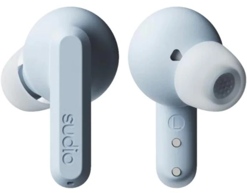 Ausinės Sudio Earbuds | A3 Pro | Bluetooth | į ausis įkišamos | Mikrofonas | Powder Mėlyna | Noise canceling
