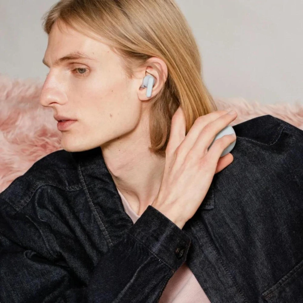 Ausinės Sudio Earbuds | A3 Pro | Bluetooth | į ausis įkišamos | Mikrofonas | Powder Mėlyna | Noise canceling