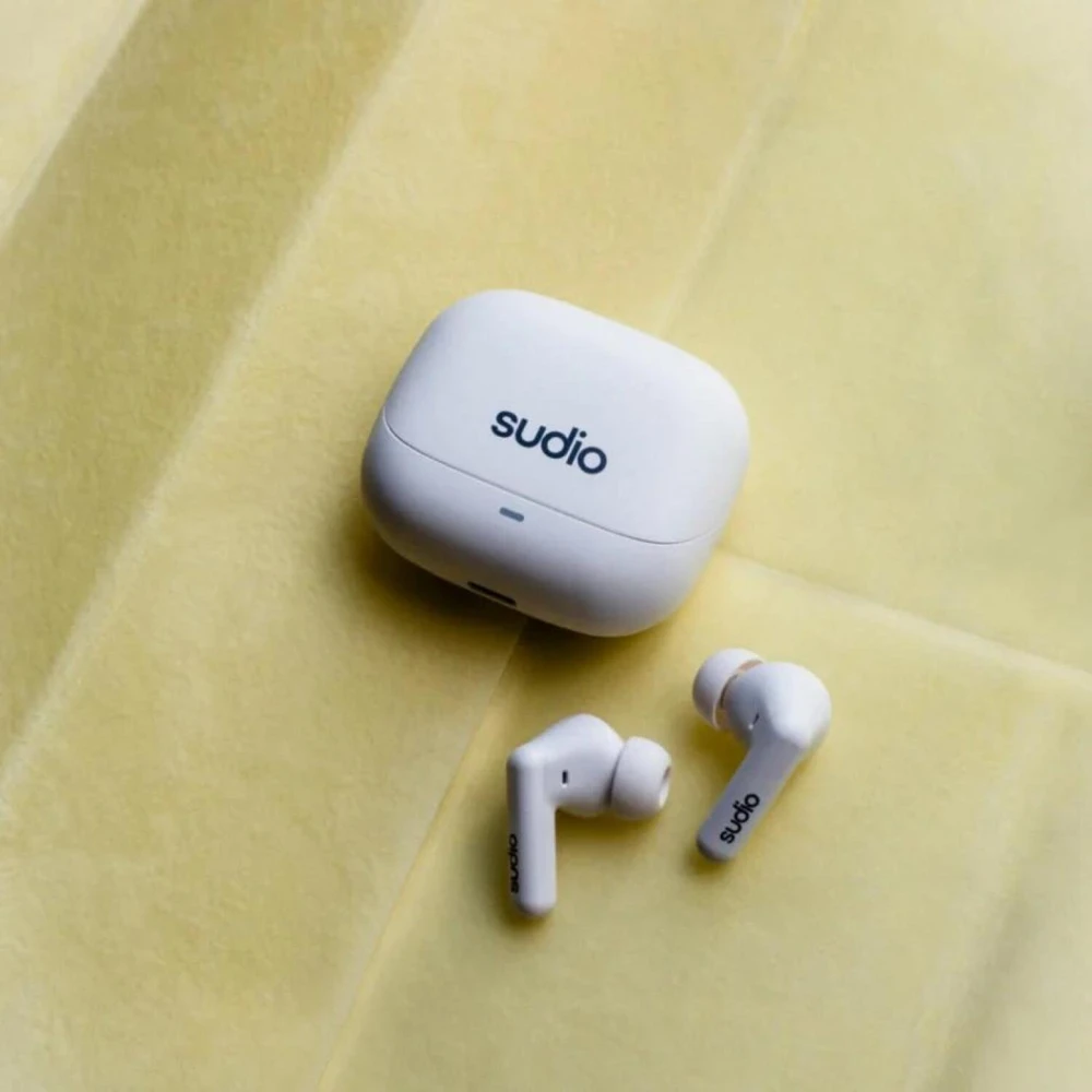 Ausinės Sudio Earbuds | C8 | Bluetooth | į ausis įkišamos | Mikrofonas | Baltas | Noise canceling