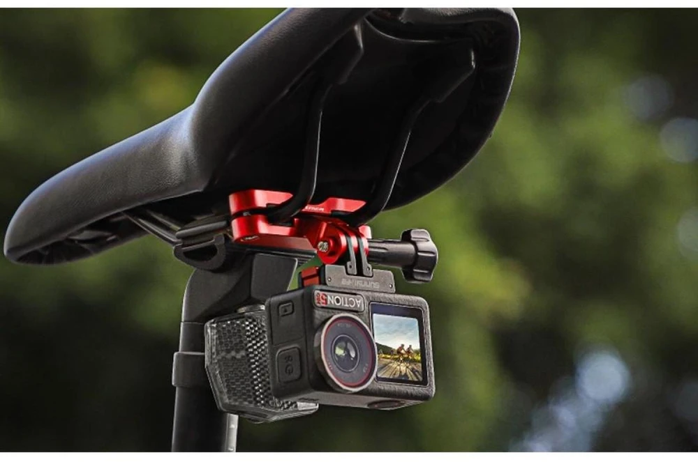 „Sunnylife ZJ942-D“ dviračio laikiklis, skirtas „Action 5 Pro“ / „Insta360 GO 3S“ / „GoPro 13“