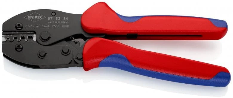 KNIPEX PreciForce gofravimo replės nupoliruotos 220 mm