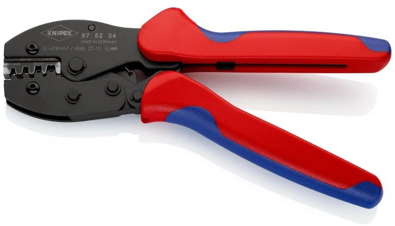 KNIPEX PreciForce gofravimo replės nupoliruotos 220 mm