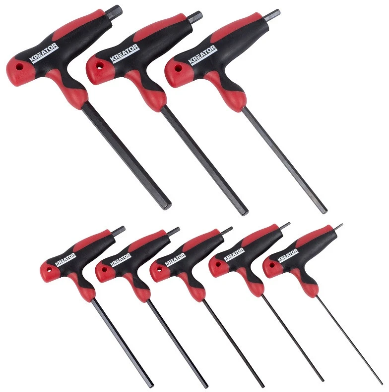 Kreator KRT410007 - HEX T-type wrench set 8pcs