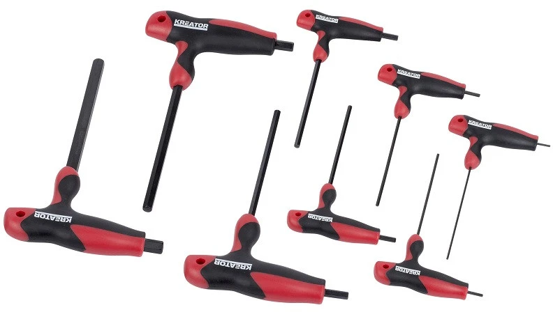 Kreator KRT410007 - HEX T-type wrench set 8pcs