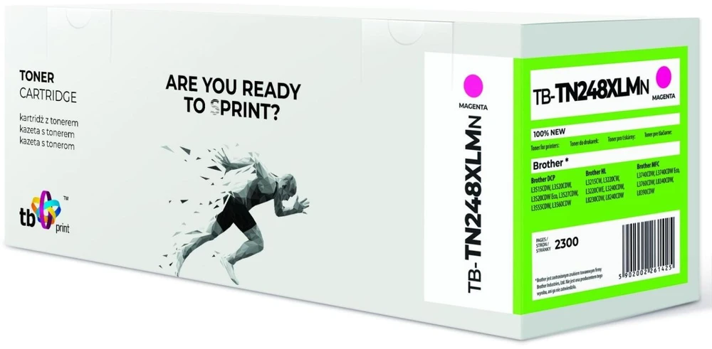 Tb Print Toneris do Brother TN248XLM TB-TN248XLMN 100% purpurinė