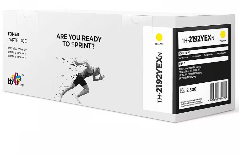 Tb Print Toneris, skirtas HP Color LaserJet Pro 3202, W2192X, TH-2192YEXN, 100% naujas, geltona