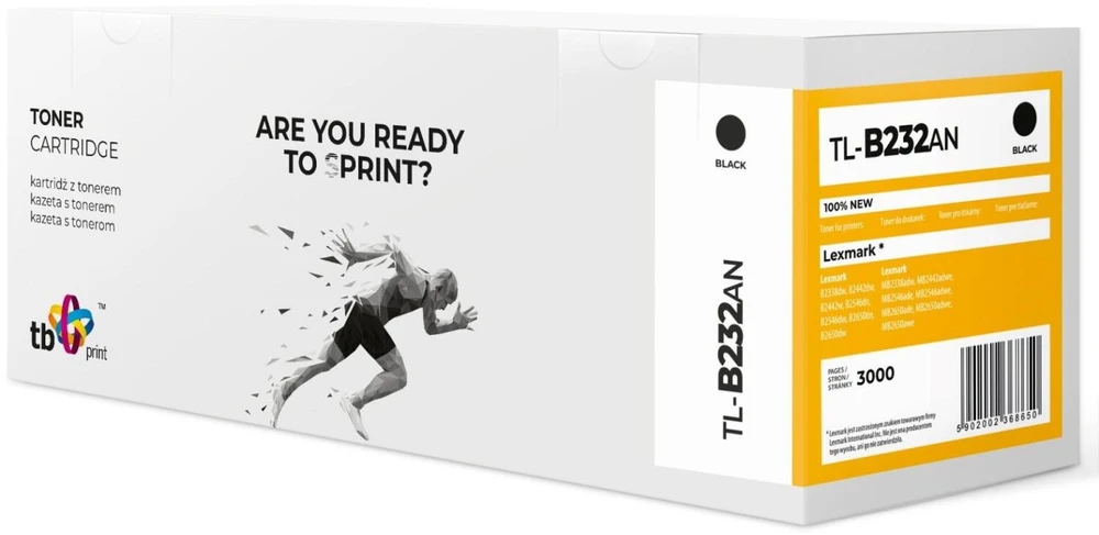 Tb Print Tonerio kasetė, skirta „Lexmark mb2338 tl-b232an bk“, 100 % nauja