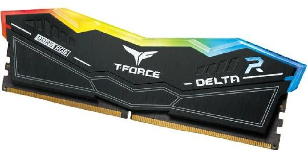 RAM Team Group Delta RGB, DDR5-6000, CL30, 32 GB - juodas