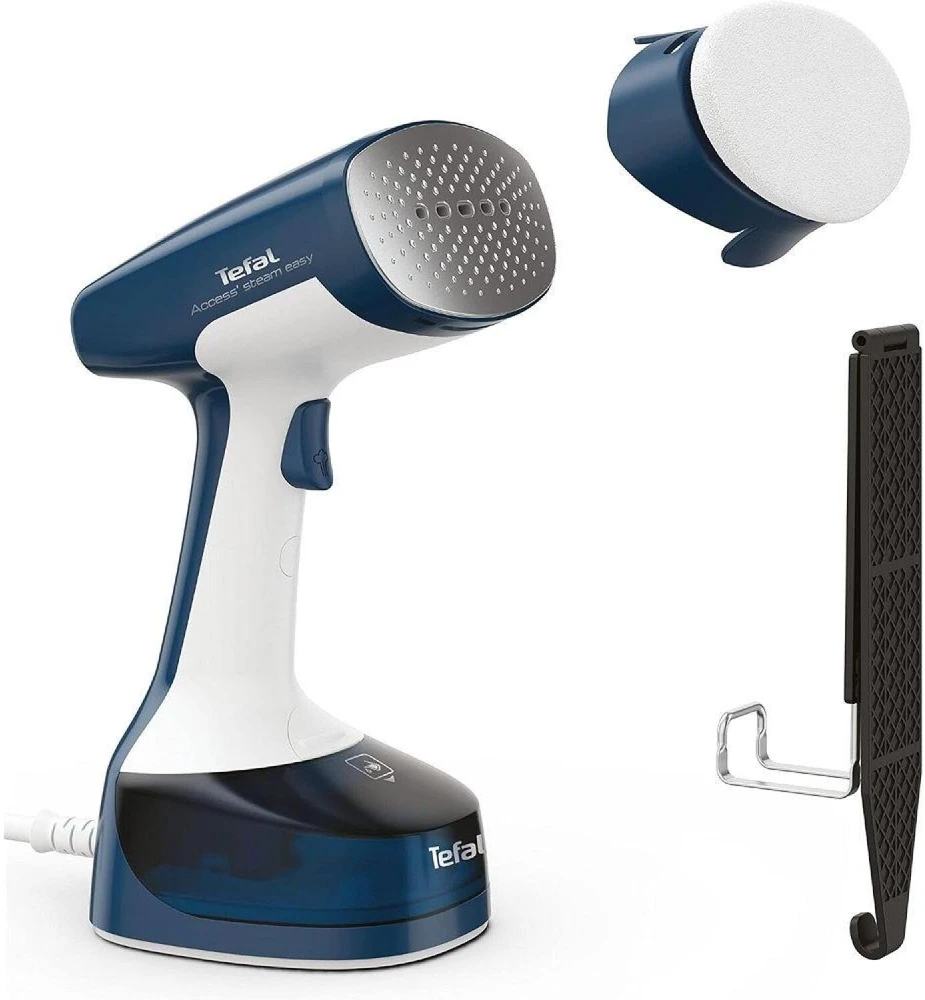 TEFAL Hand Travel Steamer | DT7130 | Handheld | 1400 W | 0.15 L | 25 g/min | Mėlyna/Baltas