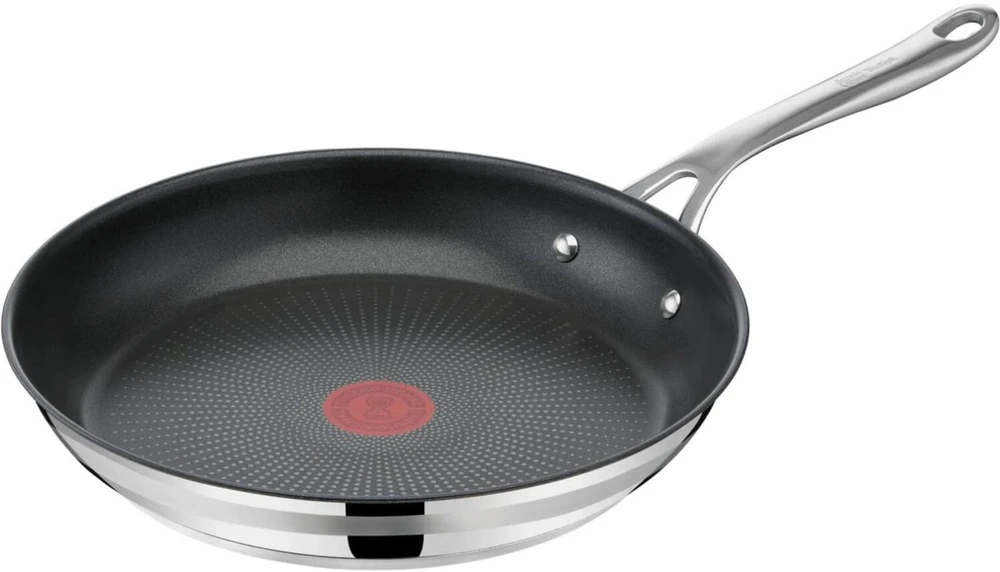 Tefal Keptuvė By Jamie Oliver Cook Smart E31004, 24 cm, nerūdijantis plienas, Titanium 2X neprideganti danga, Thermo-Signal