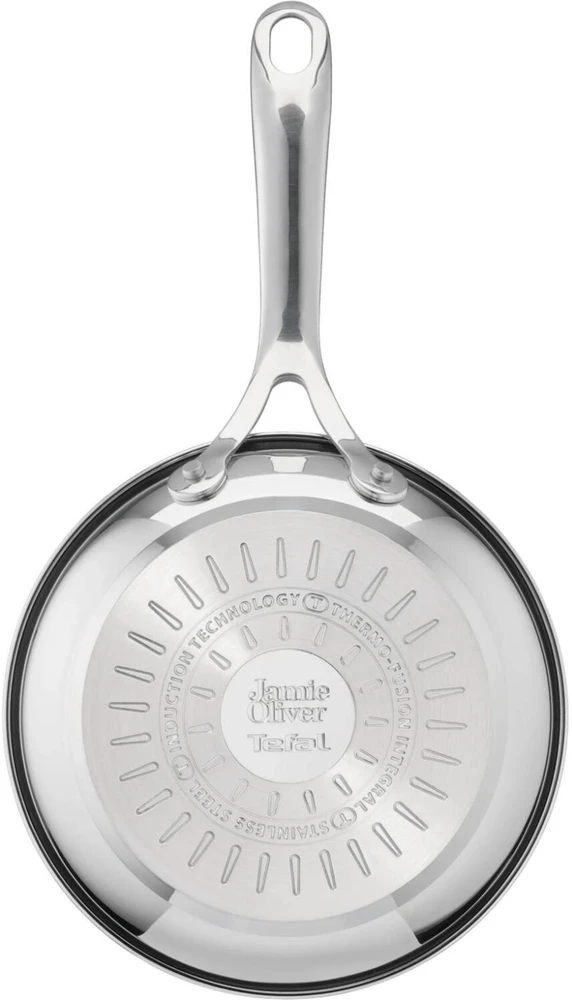 Tefal keptuvė Jamie Oliver Cook Smart E31002, 20cm, 1.24l, 250°C, nerūdijantis plienas, titano 2X neprideganti danga