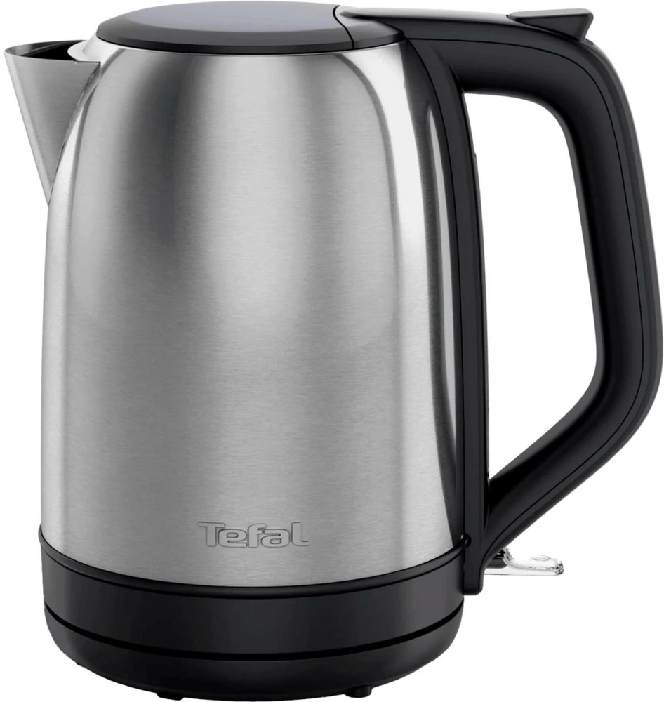 Tefal Virdulys KO5S2DE Subito, 2400W, 1l, 220-240V, nerūdijantis plienas/juodas, automatinis išsijungimas, apsauga nuo perkaitimo