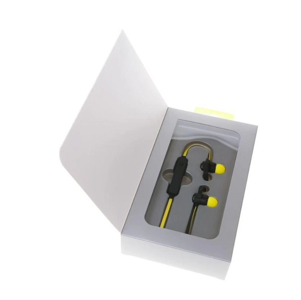 Geltonos Bluetooth sportinės ausinės Tellur Speed Series