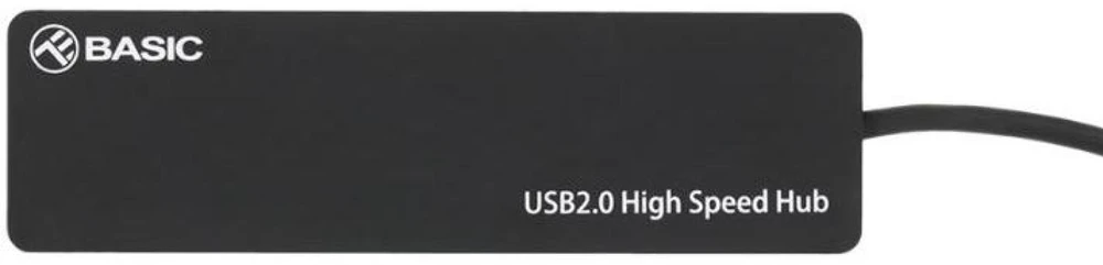 USB 2.0 šakotuvas su 4 prievadais Tellur Basic, juodas