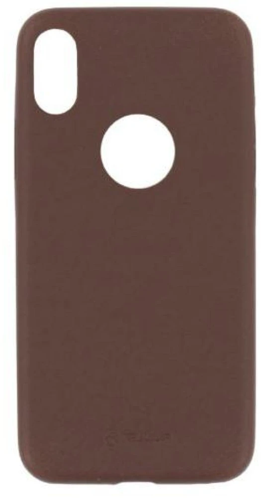 Rudas telefono dėklas Tellur Cover Slim, skirtas iPhone X/XS