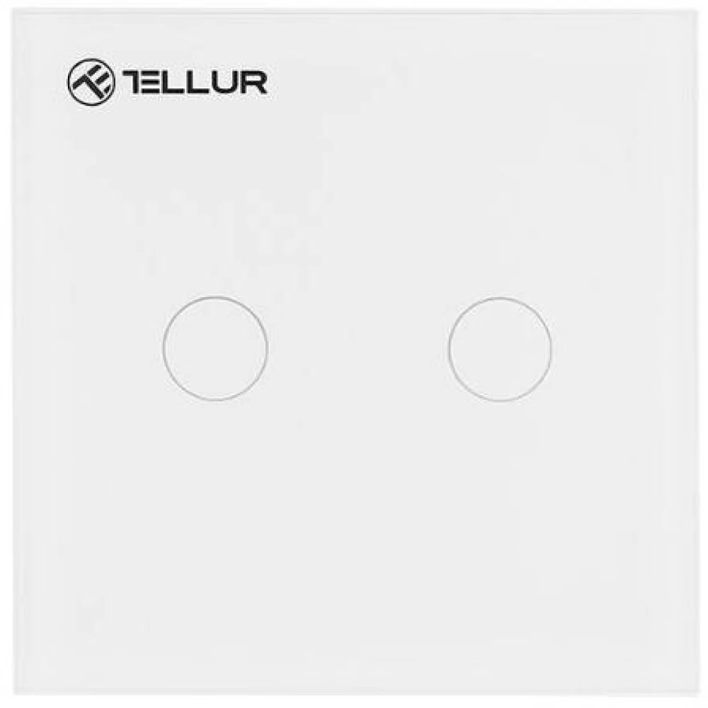 Tellur WiFi jungiklis, 2 prievadai, 1800W