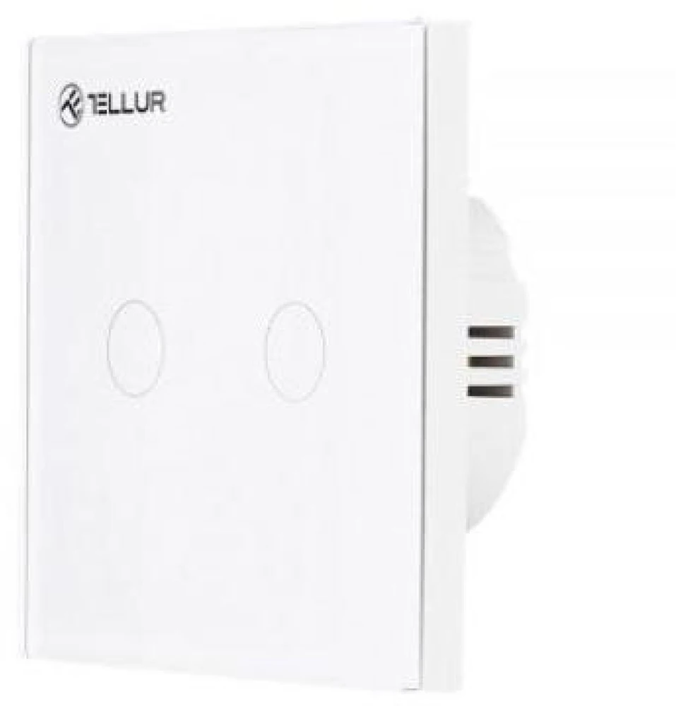 Tellur WiFi jungiklis, 2 prievadai, 1800W