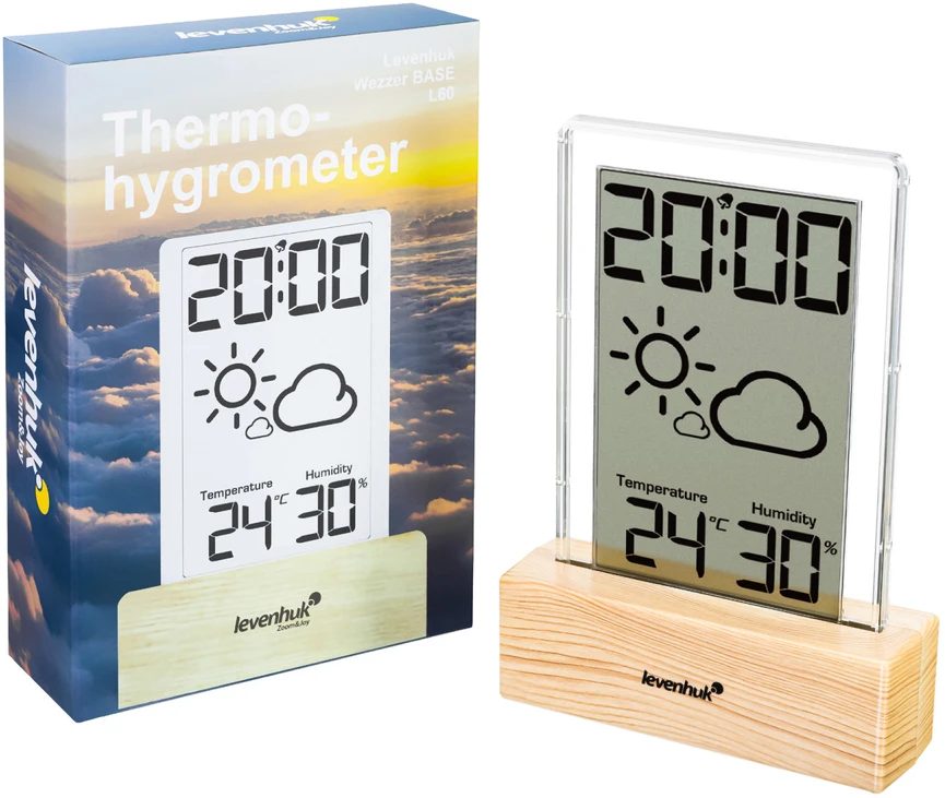 Levenhuk Wezzer BASE L60 termohigrometras